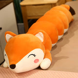 HugglePillar Fox & Frog Caterpillar Looong Plushie