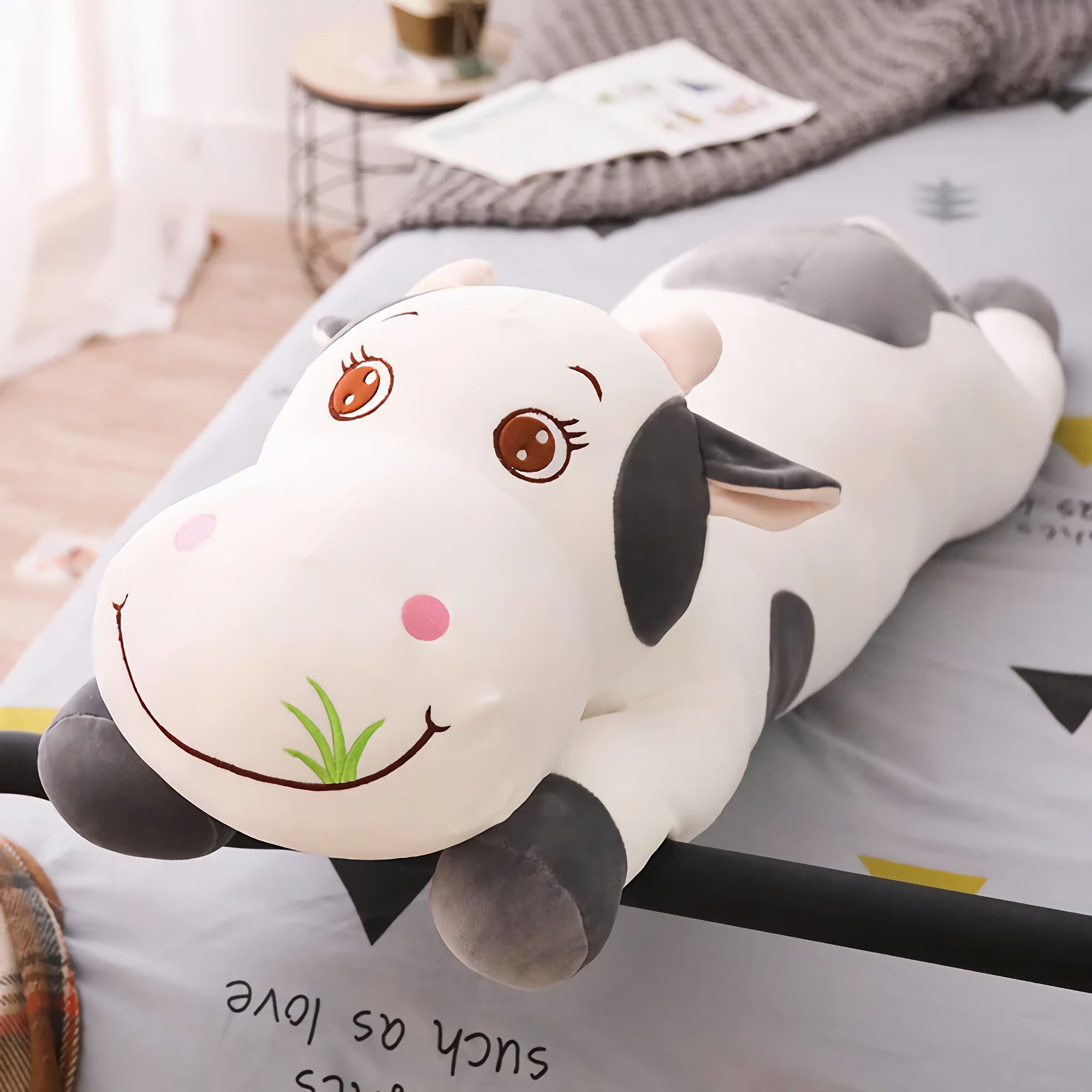 MooBuddies Huggable Looong Cow Plush