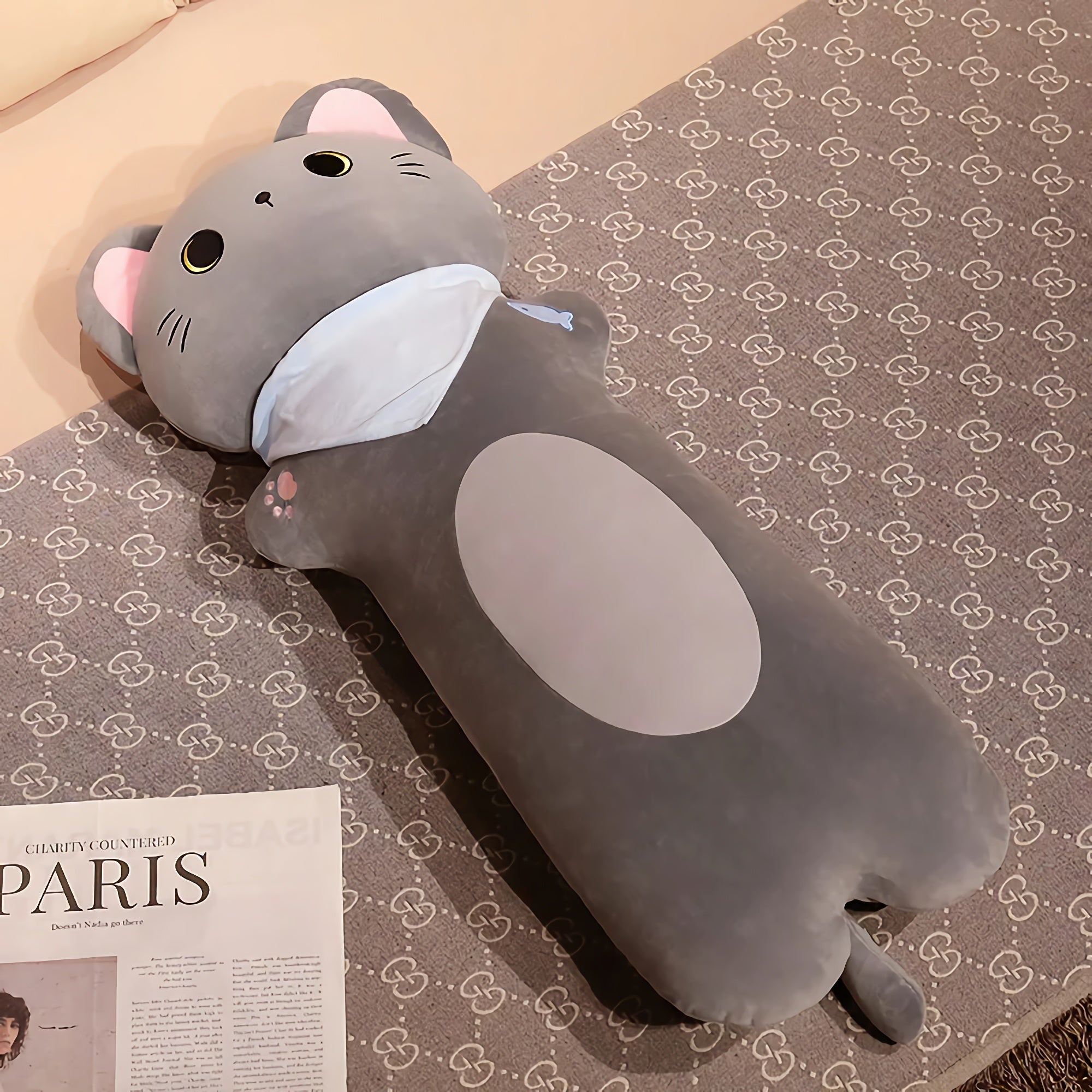 Cozy Scarf Cat Buddy Looong Plushie