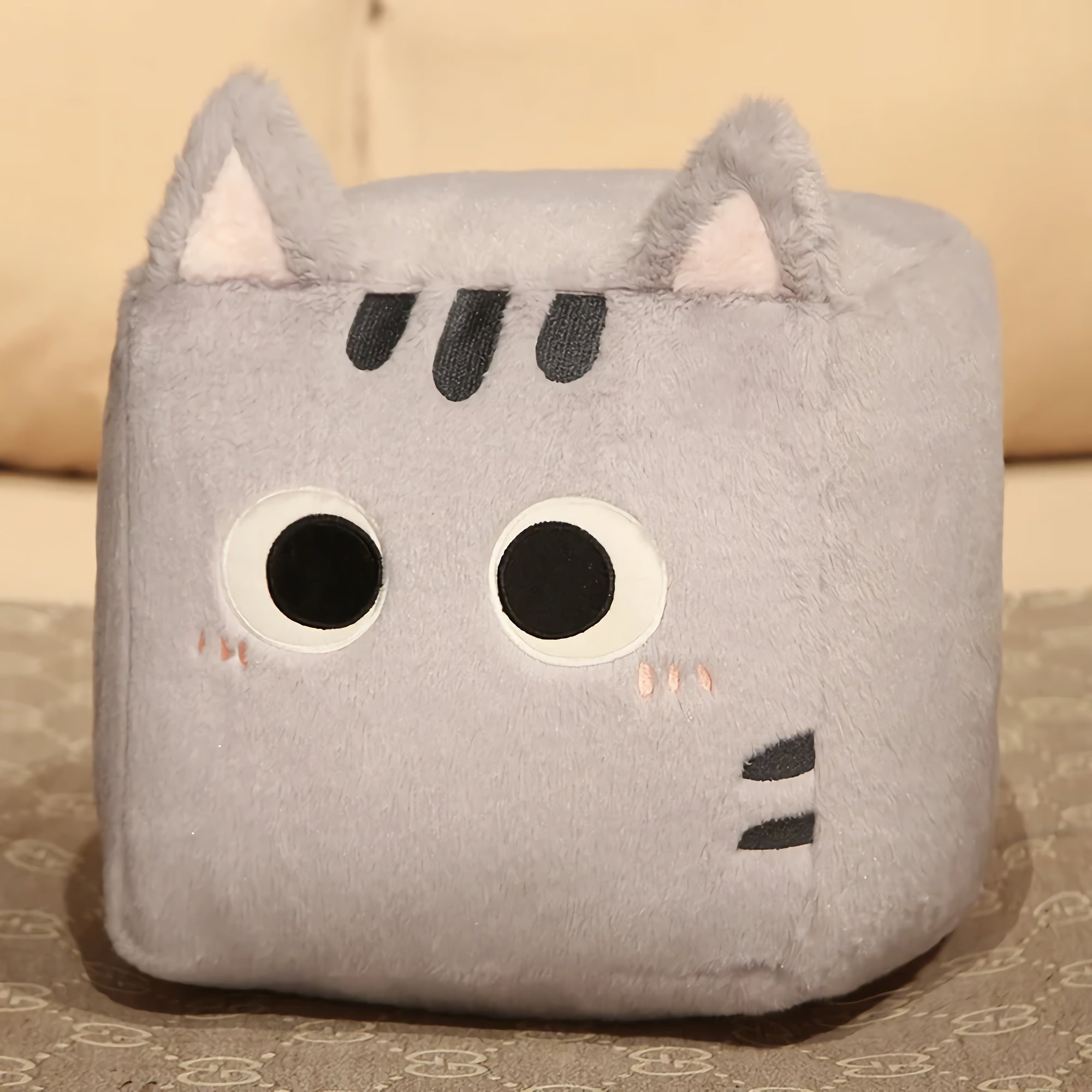 Tofu Cat Plushies - Soft & Squishy Cube Companions