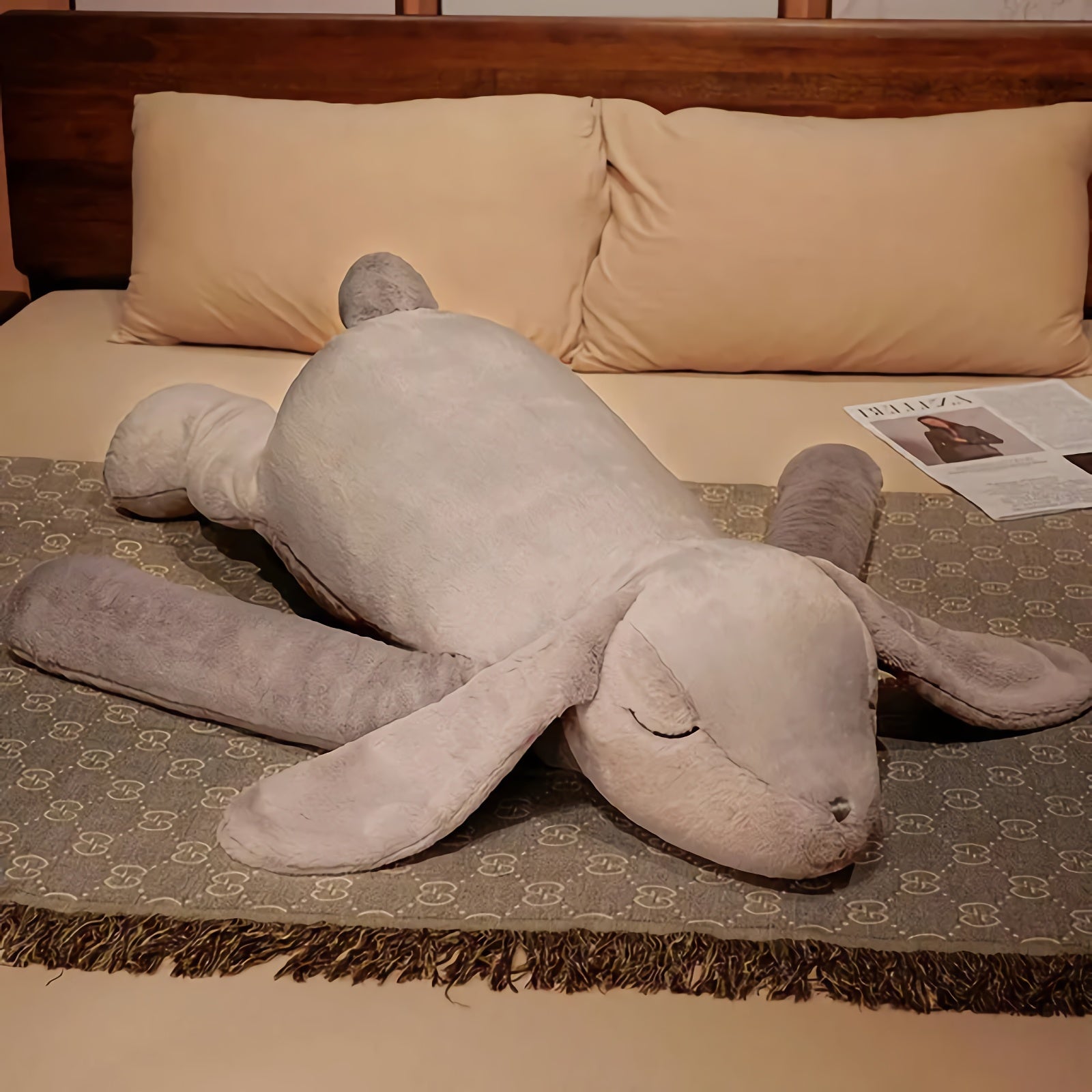 Dreamy Snuggle Bunnies Plush Rabbit Pillows