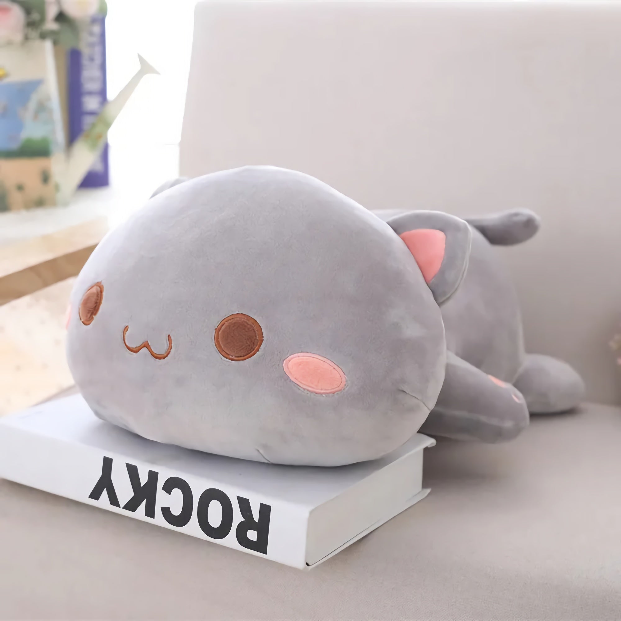 Squishy Stack Cats Adorably Plump Stuffed Animal Pillows