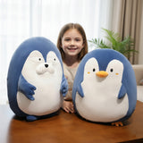 Arctic Pals Kids Travel Blanket & Plush Pillow Set - Hops and Pops - Cute - Plushies - Kawaii - Happy Plush, Whimsical Plush