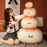 Bao Buddies - Chubby Bun Plush Pillows - Hops and Pops - Cute - Plushies - Kawaii - Stuffed Animals