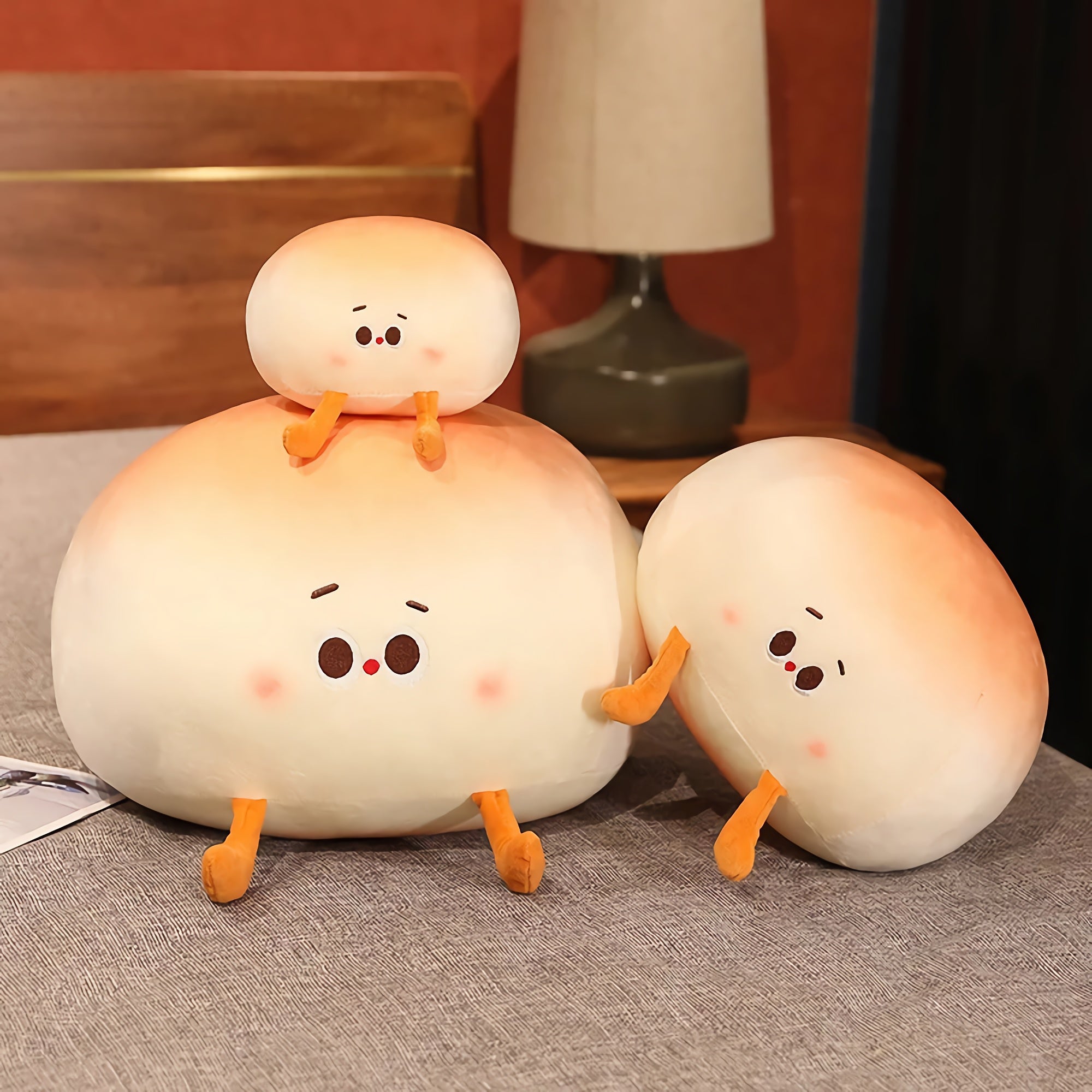 Bao Buddies - Chubby Bun Plush Pillows - Hops and Pops - Cute - Plushies - Kawaii - Stuffed Animals