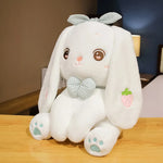 Berry Bow Bunny Plush - Hops and Pops - Cute - Plushies - Kawaii - Rabbit Plush - Accessories: Scarf/Neckwear
