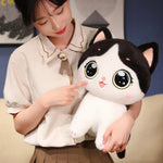 Big-Eyed Cute Kitten Plush - Hops and Pops - Cute - Plushies - Kawaii - Cat Plush - Features: Big Eyes