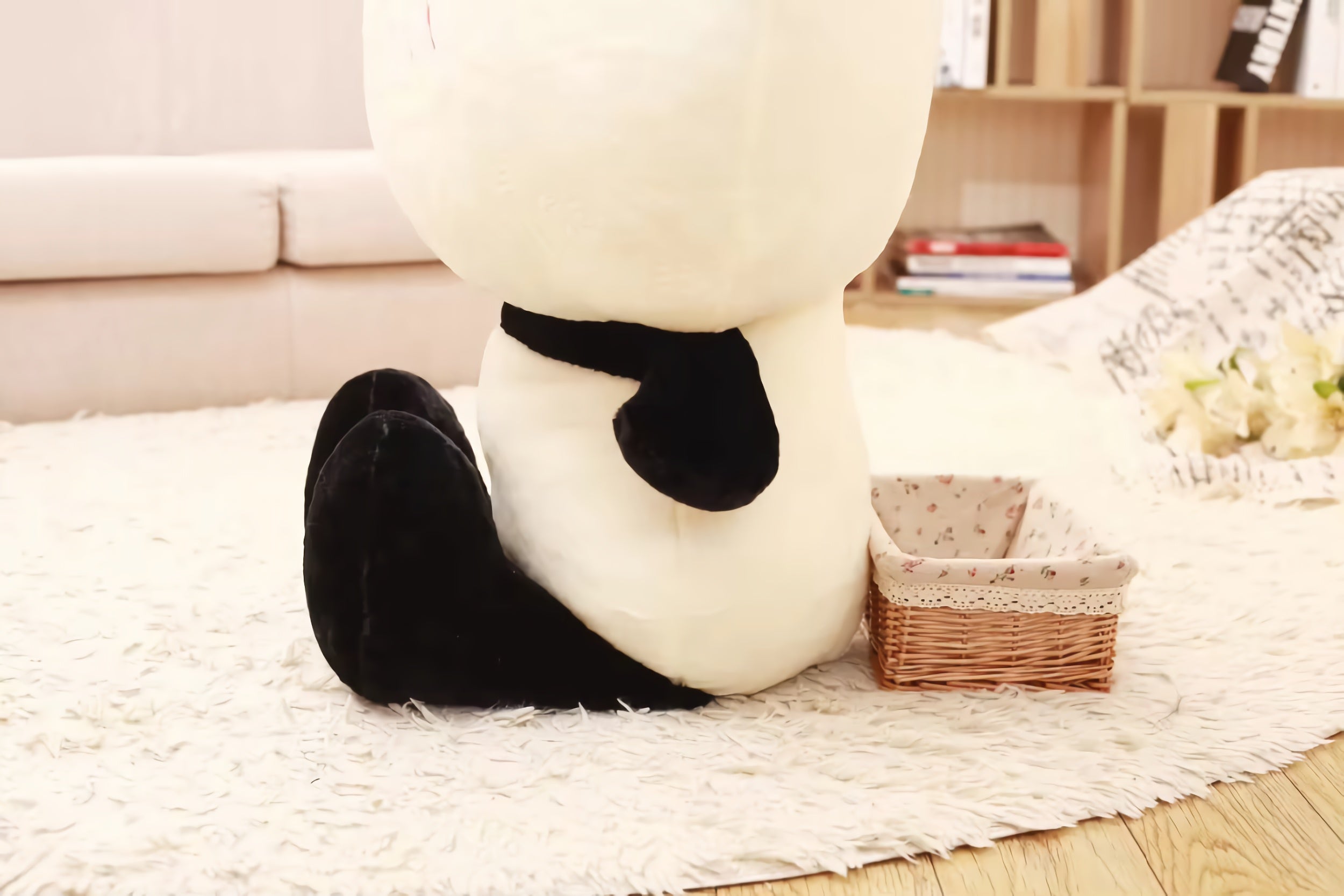 Big-Head Panda Plush - Hops and Pops - Cute - Plushies - Kawaii - Panda Plush - Stuffed Animals