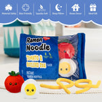 Blue Ramen Buddies, Peekaboo Plush Set - Hops and Pops - Cute - Plushies - Kawaii - Stuffed Animals
