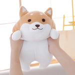 Bubble Shiba Plush - Hops and Pops - Cute - Plushies - Kawaii - Dog Plush - Pink - Brown