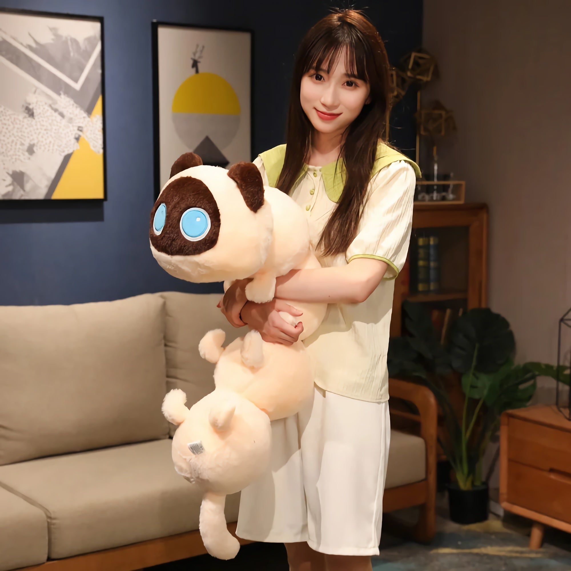 Caterpurr Cats - The Adorably Long Cat Plushies - Hops and Pops - Cute - Plushies - Kawaii - Cat Plush - Stuffed Animals
