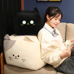 Chonk Cube Cats - Squishy Square Plush Pillows - Hops and Pops - Cute - Plushies - Kawaii - Cat Plush - Stuffed Animals