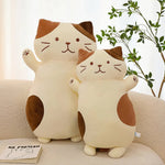 Chonky Belly Cat Looong Plushie - Hops and Pops - Cute - Plushies - Kawaii - Cat Plush - Stuffed Animals