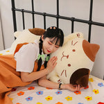 Chonky Belly Cat Looong Plushie - Hops and Pops - Cute - Plushies - Kawaii - Cat Plush - Stuffed Animals