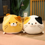 Chubby Cat Cuddle Plush - Hops and Pops - Cute - Plushies - Kawaii - Cat Plush - Stuffed Animals