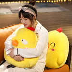 Chubby Chick Plushies - Hops and Pops - Cute - Plushies - Kawaii - Chicken Plush - Farm & Wild Animals Plush