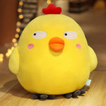 Chubby Chick Plushies - Hops and Pops - Cute - Plushies - Kawaii - Chicken Plush - Stuffed Animals