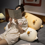 Chubby Huggable Duck Plushie - Hops and Pops - Cute - Plushies - Kawaii - Duck Plush - Stuffed Animals