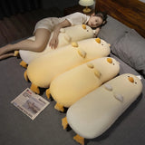 Chubby Huggable Duck Plushie - Hops and Pops - Cute - Plushies - Kawaii - Duck Plush - Relaxed Plush