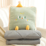 Cozy Hug Pocket Blanket Set - Hops and Pops - Cute - Plushies - Kawaii - Emojis Plush - Stuffed Animals