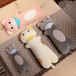 Cozy Scarf Cat Buddy Looong Plushie - Hops and Pops - Cute - Plushies - Kawaii - Cat Plush - Stuffed Animals