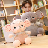 Dandy the Dressed-Up Elephant - Hops and Pops - Cute - Plushies - Kawaii - Elephant Plush - Stuffed Animals