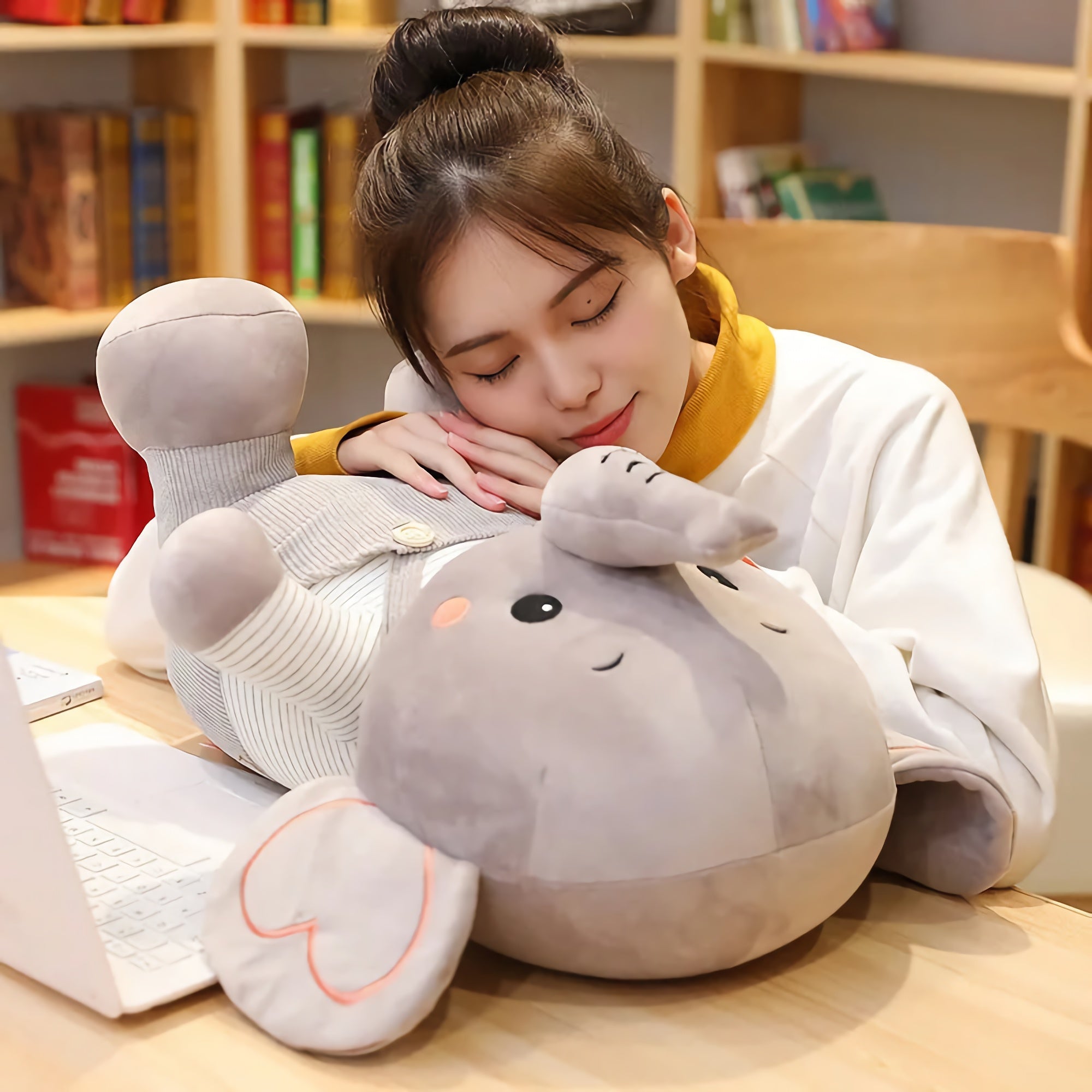 Dandy the Dressed-Up Elephant - Hops and Pops - Cute - Plushies - Kawaii - Elephant Plush - Stuffed Animals