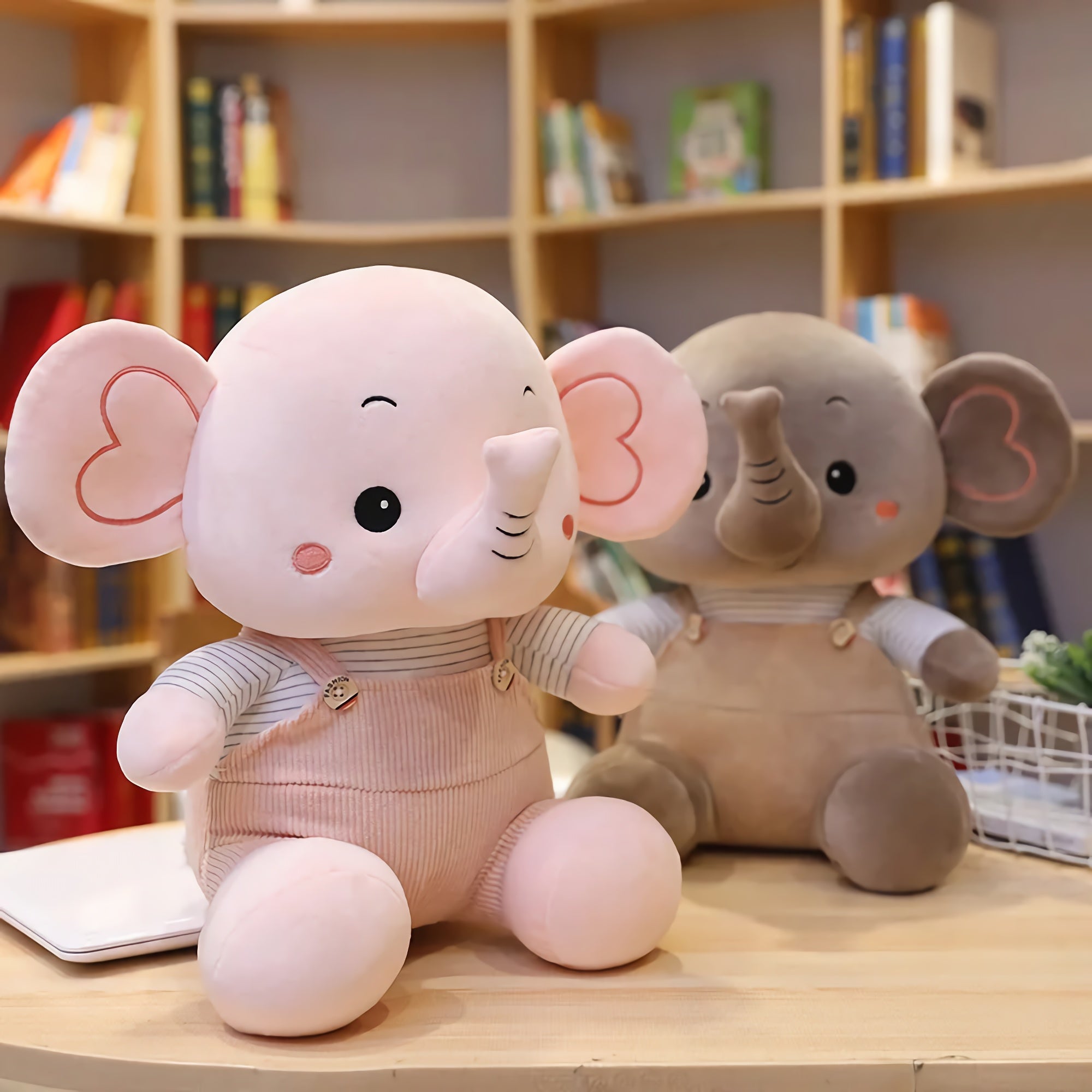 Dandy the Dressed-Up Elephant - Hops and Pops - Cute - Plushies - Kawaii - Elephant Plush - Theme: Fairy Tale