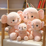 Dandy the Dressed-Up Elephant - Hops and Pops - Cute - Plushies - Kawaii - Elephant Plush - Size: Regular - Size: Small