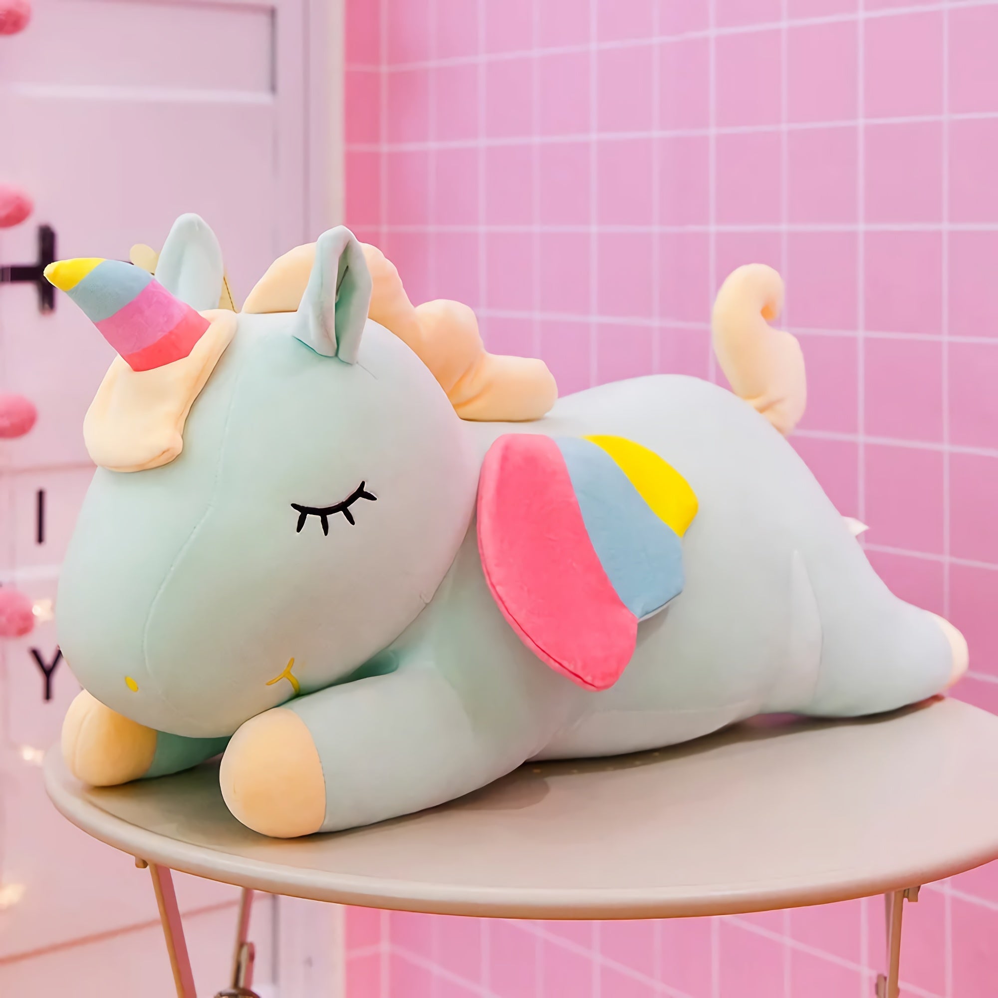 Dreamie Napicorns, Sleepy Rainbow Unicorn Plushies - Hops and Pops - Cute - Plushies - Kawaii - Unicorn Plush - Stuffed Animals