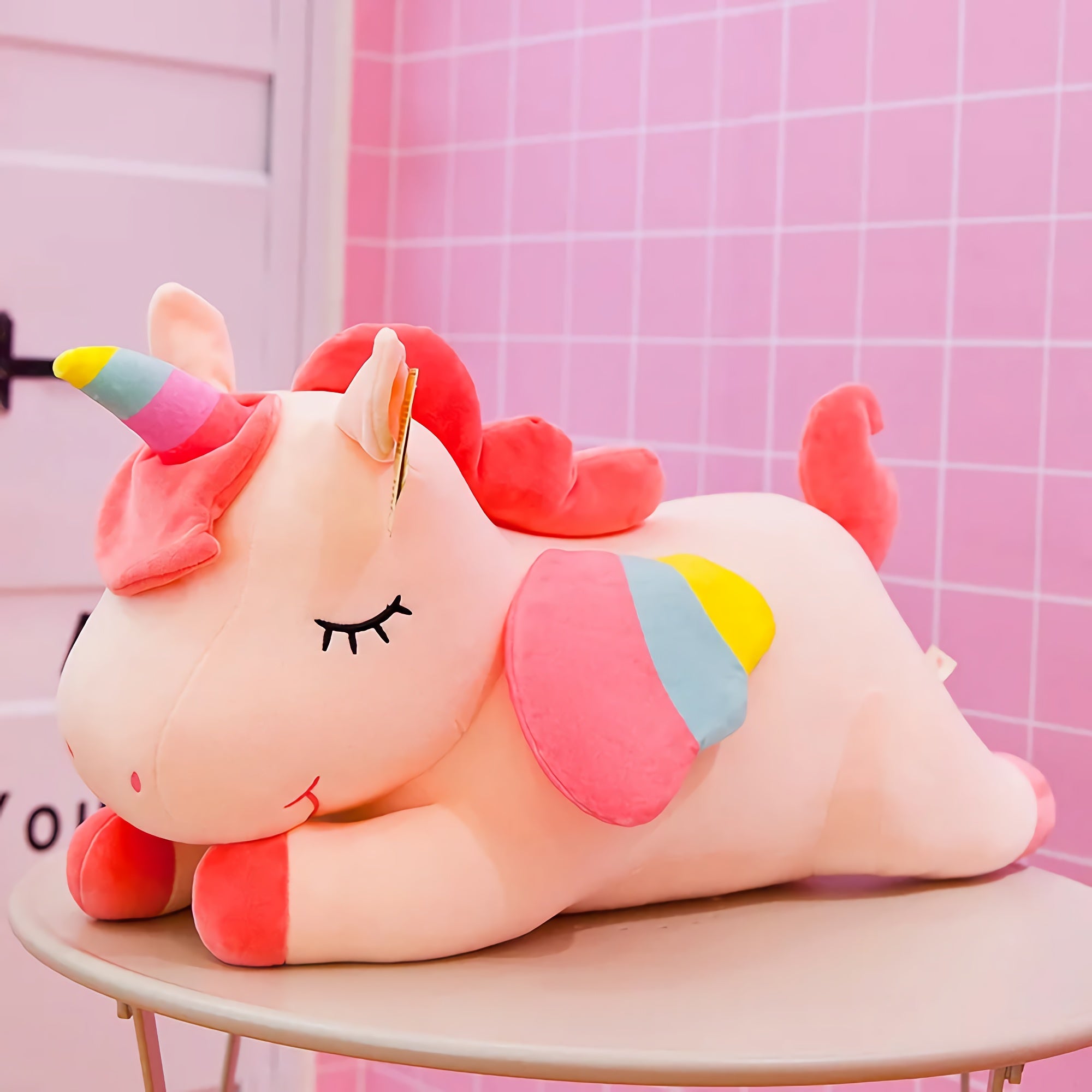 Dreamie Napicorns, Sleepy Rainbow Unicorn Plushies - Hops and Pops - Cute - Plushies - Kawaii - Unicorn Plush - Stuffed Animals