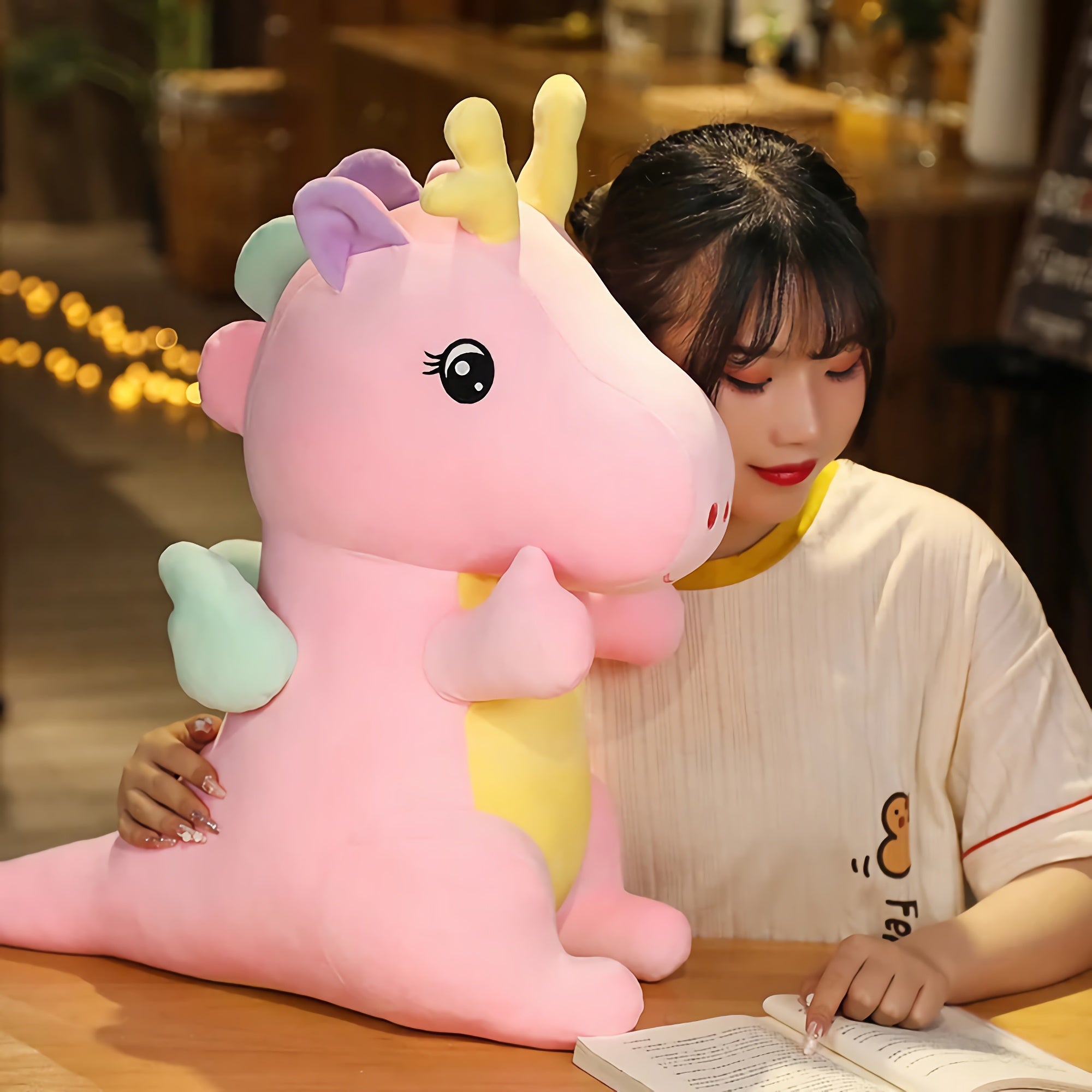 Dreamy Dino Dragon Plushies - Hops and Pops - Cute - Plushies - Kawaii - Dinosaur Plush - Stuffed Animals