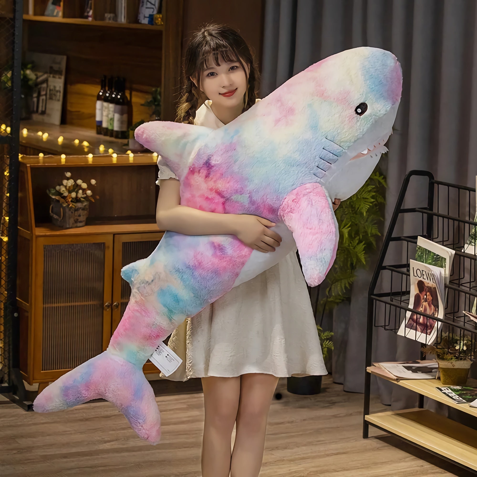 Dreamy Shark Plushies - Hops and Pops - Cute - Plushies - Kawaii - Shark Plush - Stuffed Animals