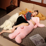 Dreamy Snuggle Bunnies Plush Rabbit Pillows - Hops and Pops - Cute - Plushies - Kawaii - Rabbit Plush - Stuffed Animals