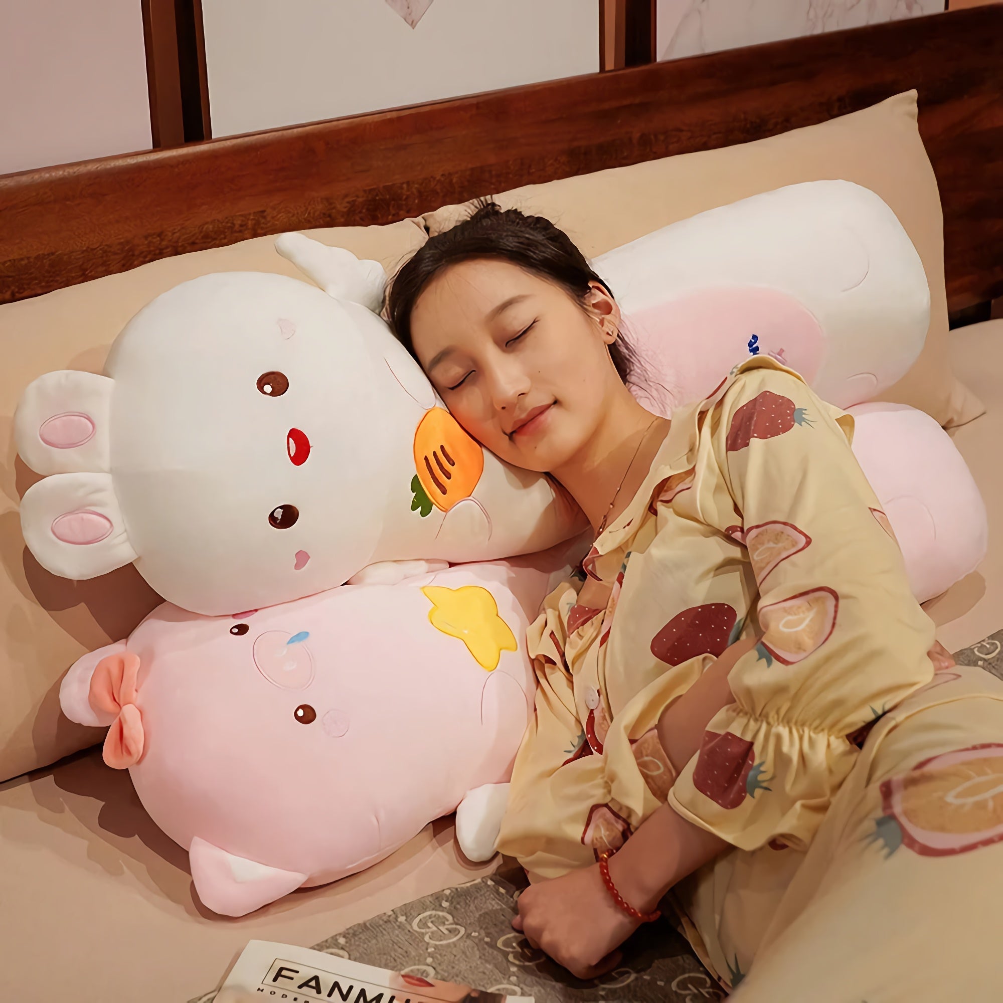 Dreamy Winged Buddies Looong Plushie - Hops and Pops - Cute - Plushies - Kawaii - Size: Big