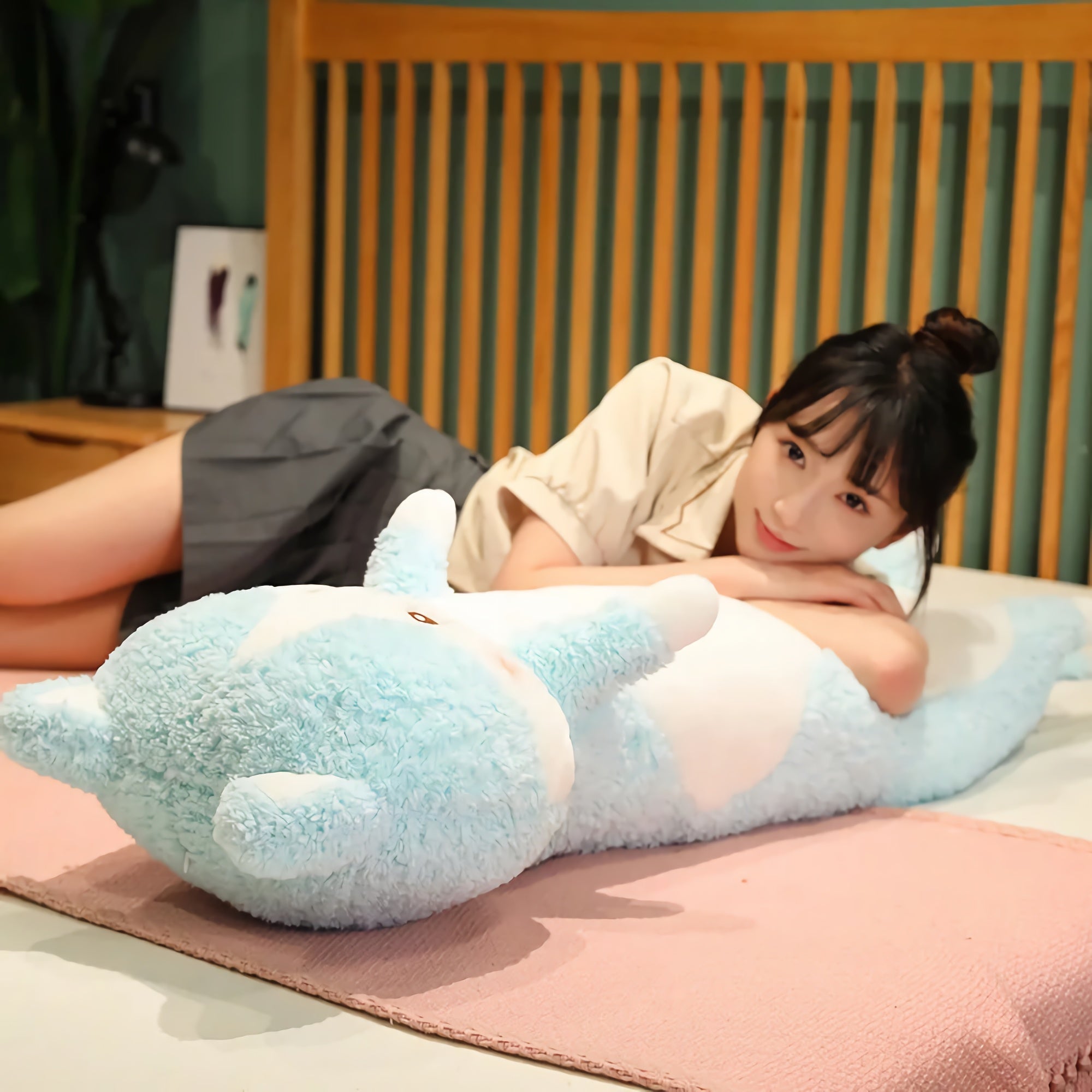 Furry Tail Kitties Looong Plushie - Hops and Pops - Cute - Plushies - Kawaii - Cat Plush - Happy Plush