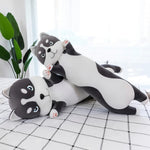 GrumpyPaw Husky, The Moody Hugger - Hops and Pops - Cute - Plushies - Kawaii - Dog Plush - Stuffed Animals