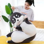GrumpyPaw Husky, The Moody Hugger - Hops and Pops - Cute - Plushies - Kawaii - Dog Plush - Stuffed Animals