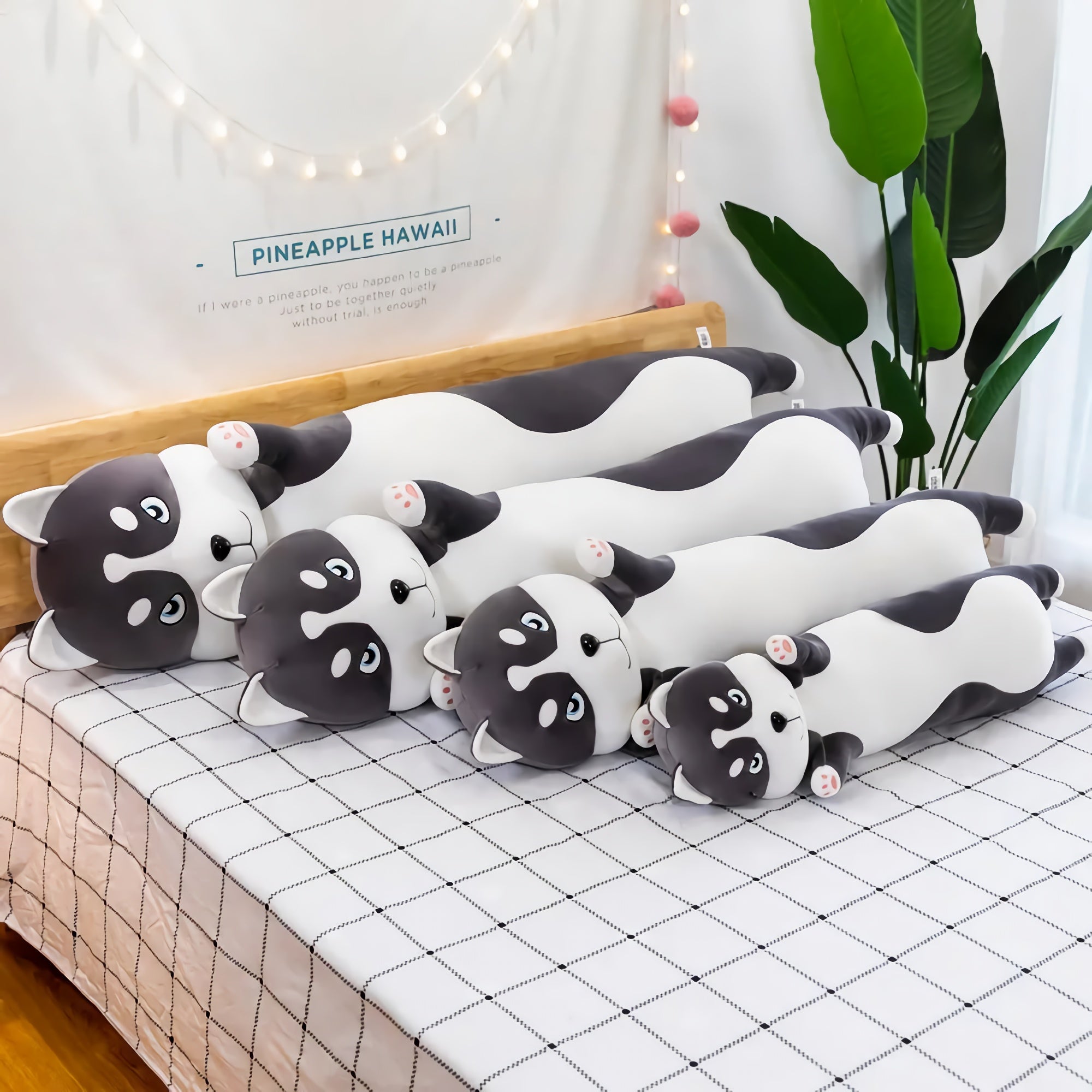 GrumpyPaw Husky, The Moody Hugger - Hops and Pops - Cute - Plushies - Kawaii - Dog Plush - Stuffed Animals
