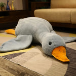 Honk & Snooze Giant Goose Looong Plush Pillow - Hops and Pops - Cute - Plushies - Kawaii - Duck Plush - Stuffed Animals