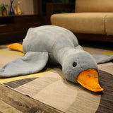 Honk & Snooze Giant Goose Looong Plush Pillow - Hops and Pops - Cute - Plushies - Kawaii - Duck Plush - Stuffed Animals