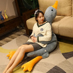 Honk & Snooze Giant Goose Looong Plush Pillow - Hops and Pops - Cute - Plushies - Kawaii - Duck Plush - Stuffed Animals