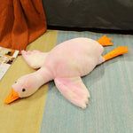 Honk & Snooze Giant Goose Looong Plush Pillow - Hops and Pops - Cute - Plushies - Kawaii - Duck Plush - Stuffed Animals