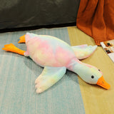 Honk & Snooze Giant Goose Looong Plush Pillow - Hops and Pops - Cute - Plushies - Kawaii - Duck Plush - Stuffed Animals