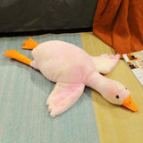 Honk & Snooze Giant Goose Looong Plush Pillow - Hops and Pops - Cute - Plushies - Kawaii - Duck Plush - Stuffed Animals