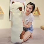 HuggiCat Looong Plush - Hops and Pops - Cute - Plushies - Kawaii - Cat Plush - Stuffed Animals