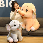Jumbo Jolly Elephant Plush - Hops and Pops - Cute - Plushies - Kawaii - Elephant Plush - Stuffed Animals