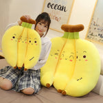 Kawaii Banana Yummy Plushie - Hops and Pops - Cute - Plushies - Kawaii - Fruits Plush - Shape: Square