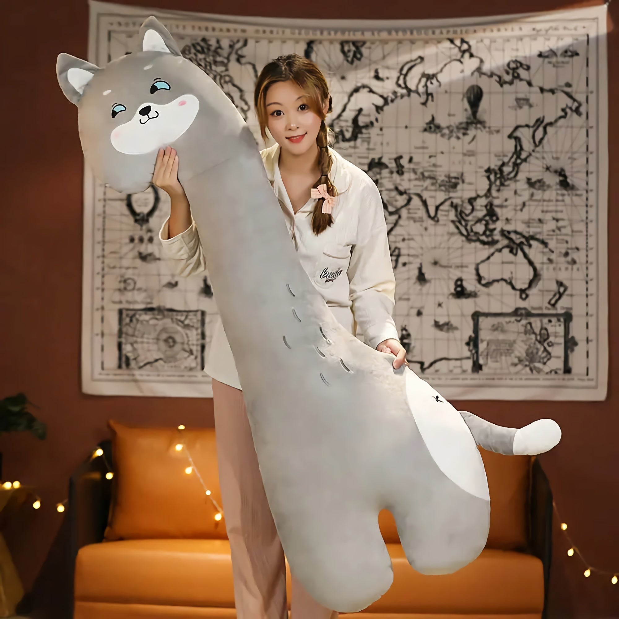 Lanky Snuggle Beasts Looong Plush Buddies - Hops and Pops - Cute - Plushies - Kawaii - Stuffed Animals