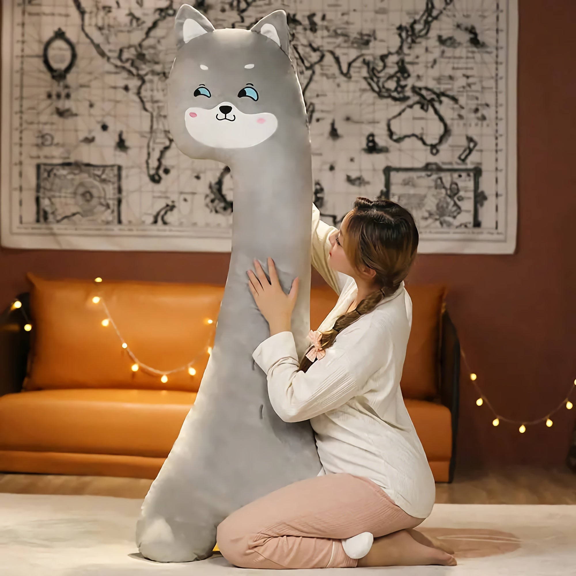 Lanky Snuggle Beasts Looong Plush Buddies - Hops and Pops - Cute - Plushies - Kawaii - Stuffed Animals